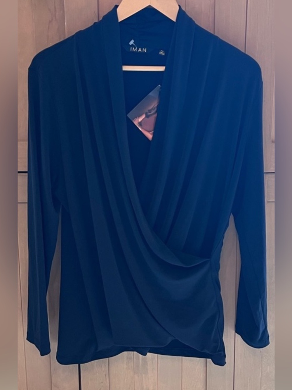 IMAN Signature BLACK Luxe Convertible Crossover Top NWT WOMAN XL